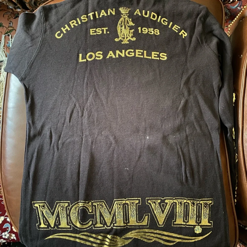 Christian Audigier long sleeve thermal - Picture 4 of 4